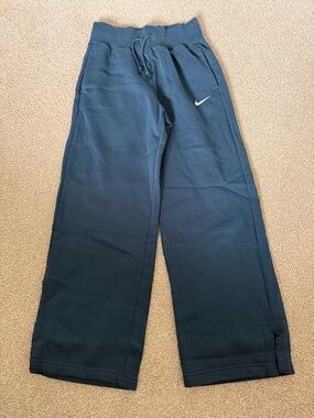 Nike women’s Dark Blue Drawstring Joggers with Swoosh